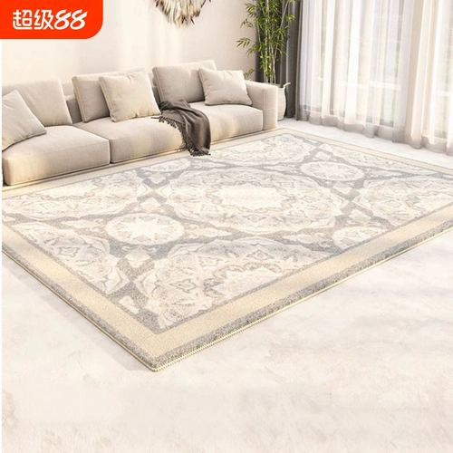Ковер из искусственного меха для гостиной для кровати, диван, нескользящий коврик для домашнего использования, увеличенная толщина