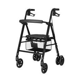 Elderly walk-in trolley can be easily folded and portable