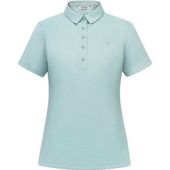 
LAFUMA outdoor moisture absorption quick-drying polo shirt for women sports and casual couples lapel short-sleeved T-shirt for men