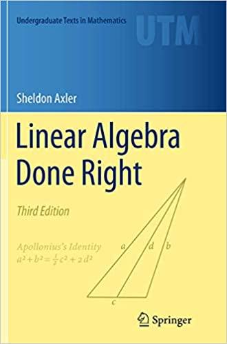 现货 Linear Algebra Done Right 线性代数 英文原版