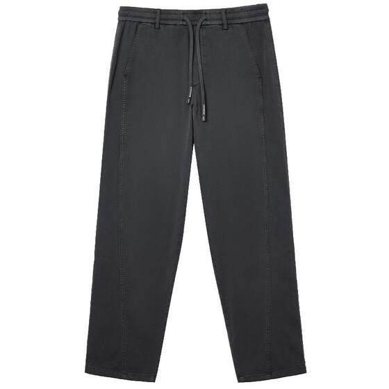 
Jack Jones men's autumn casual pants loose solid color elastic drawstring multi-pocket trendy versatile trousers