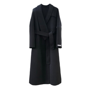 
Owner's own double-sided wool coat for women, mid-length 2025 new autumn and winter slim slim woolen coat