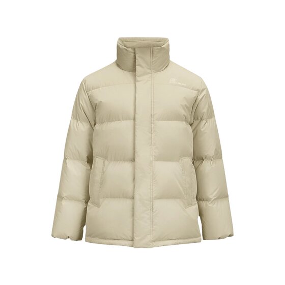 
Skechers Skechers men and women's same comfortable and warm down jacket woven short down jacket L324U108