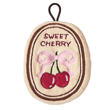 Hand towel hanging style cute and high-value absorbent and thickened