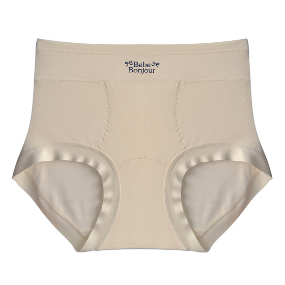 Sheep wool warm palace underwear for women, 10A, pure cotton, antibacterial crotch, high waist, micro tummy control, seamless warm triangle