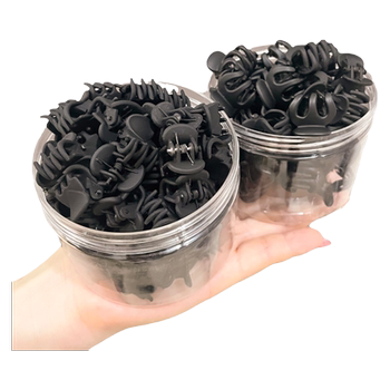 
Princess's head small scratch clip side broken hair bangs black hair clip female forehead hair flower cute clip headdress