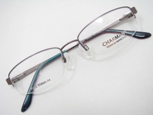 Charmant夏蒙 纯钛 眼镜架CH10879 PU 浅紫色 秀气 淑女 眼镜框