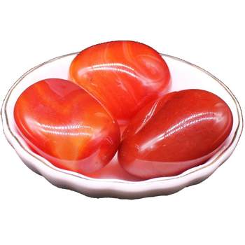 Such as Hong Natural Red Agate Rolling Stone Crystal Site
