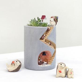 
If Creative Resin Succulent Water Decoration Home Home Gardening Flower Pot Flower Pot Desktop Potted Hedgehog Culture