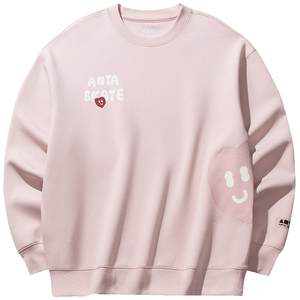 
ANTA pullover sweatshirt for men and women winter new printed couple loose round neck long sleeve top 172528703