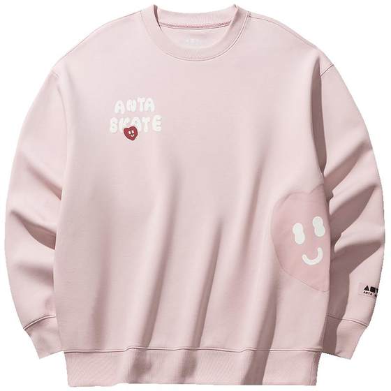 
ANTA pullover sweatshirt for men and women winter new printed couple loose round neck long sleeve top 172528703