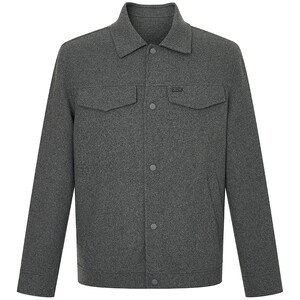 
[Sheep Wool] Hazzys Haggis Men's Autumn and Winter Short Jacket Woolen Coat Old Money Style Coat