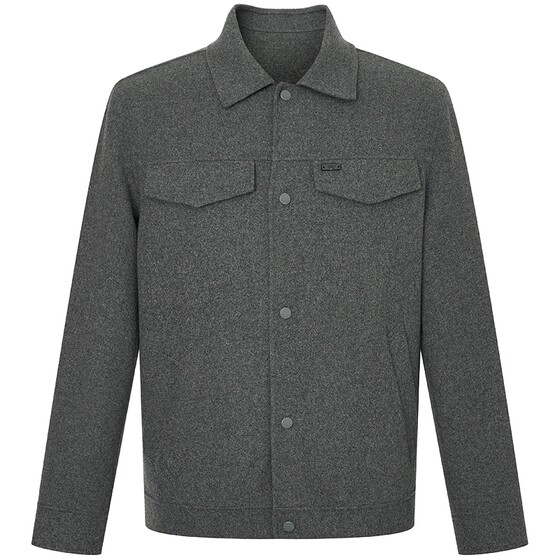 
[Sheep Wool] Hazzys Haggis Men's Autumn and Winter Short Jacket Woolen Coat Old Money Style Coat