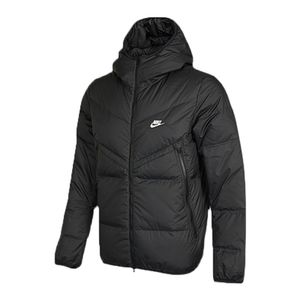 Nike Nike Men's Autumn and Winter New Sports Warm, Comfortable Casual Hooded Plel Dv1132-010
