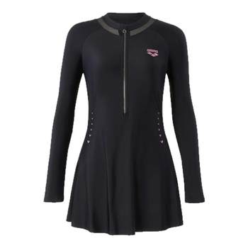 arena2025 new one-piece long-sleeved skirt swimsuit arena

