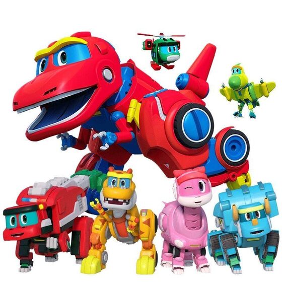 
Smart Creation Bangbanglong Toy Dinosaur West Tom Transformation Complete Robot 61 Children's Day Gift