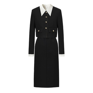 
[Two-piece dress] FF seems to be the new A-line goddess Fan Lao Qianfeng long skirt suit skirt for spring 2025