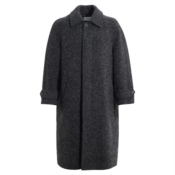 
Sea Highway Suli circle alpaca coat men's autumn and winter high-end thick over-the-knee long woolen coat