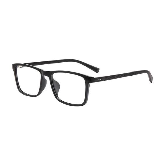 Mirror banquet anti -blue light myopia glasses men and women frame plain black frame TR glasses with lens CVF1021