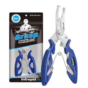Hasida Luya pliers hook hook tie multi -functional Luya scissors clamp fishing scissors stainless steel pliers
