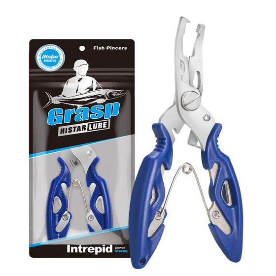 Hasida Luya pliers hook hook tie multi -functional Luya scissors clamp fishing scissors stainless steel pliers
