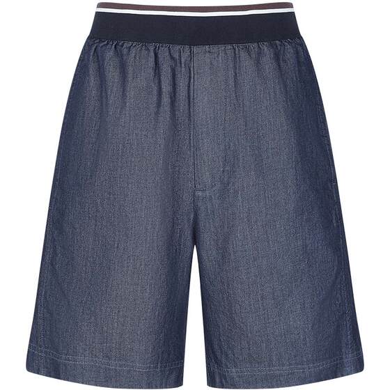 
Sketch men's spring and summer new men's pants red edge denim shorts loose wide leg pants cotton casual trend