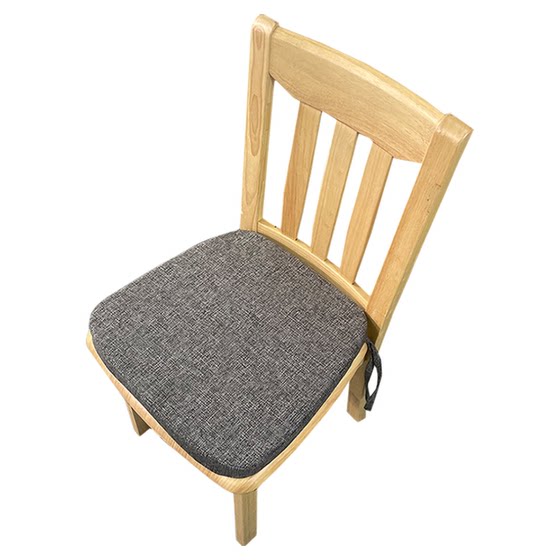 
Horseshoe-shaped chair cushion Nordic dining chair cushion non-slip bottom detachable dining chair tea chair cushion high density sponge cushion solid color