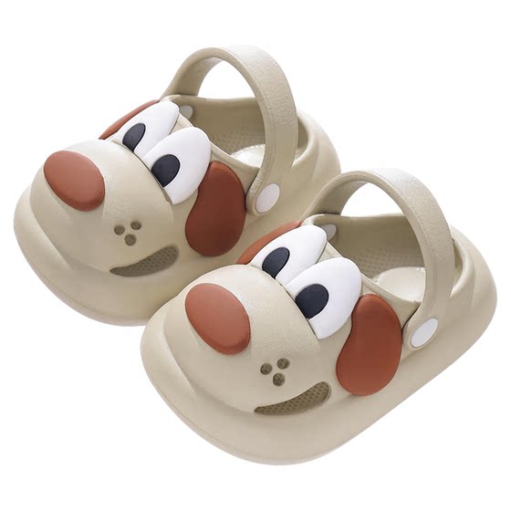 
EVA dog children's slippers boys' hole shoes girls anti-slip summer new baby sandals girls beach shoes