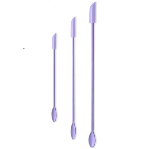 Косметический маленький скребок, лосьон-крем, силиконовый тональный крем, двусторонняя тара, ложка