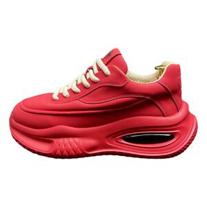 
Dad's shoes men's 2026 spring new red soft sole high-end handsome men's shoes versatile casual sports shoes