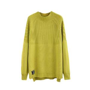 
Fat mm thick sweater for women in spring and autumn new large size women's clothing underwear loose 200*0.5kg lazy style knitted sweater