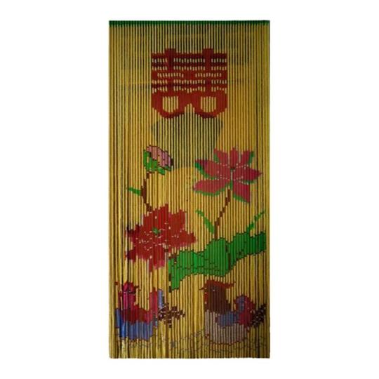 CSYQPDMBDL 木製ビーズカーテン、木製ビーズドアカーテン、戸口吊り