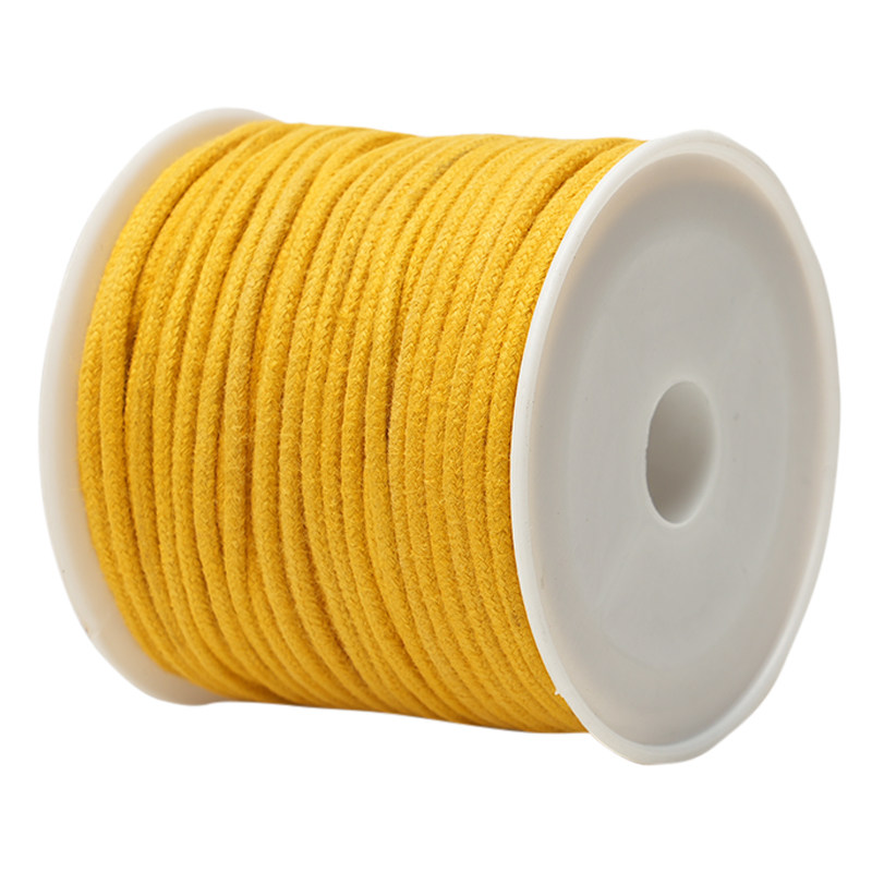 Aifsa Cotton Rope Cord - Braided Cotton Thread for Jewelry Making