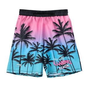 Li Ning sand pants men's fast dry can launch men's hot spring trunks Sanya fitness trousers rinse shorts lining