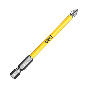 
Deli anti-slip cross bit, strong magnetic, super hard and impact-resistant hand drill, electric screwdriver tool set, tippy head