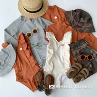 Модный комфортный дышащий купальник, коллекция 2023, в корейском стиле, детская одежда, в западном стиле