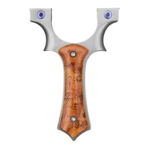 Bowtu Niu Slingshot New Genuine Stainless Steel Flat Leather Traditional Adult Special Exterior Precision New Patch