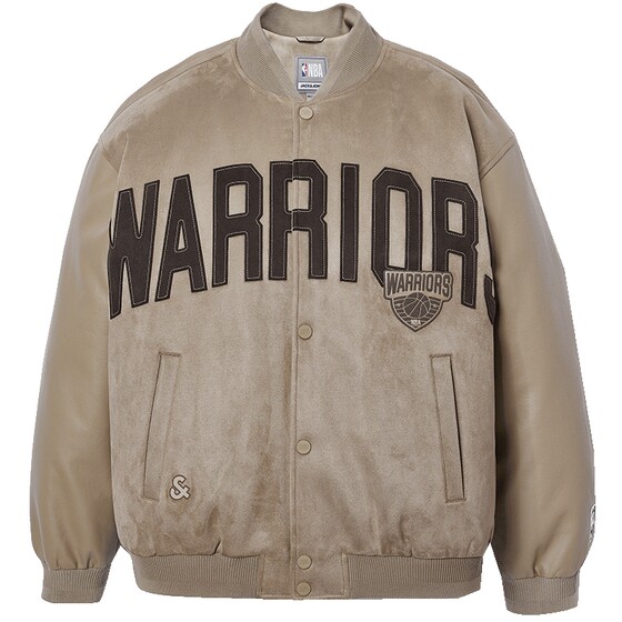 
[Light and warm down jacket with good looks] Jack Jones NBA joint men's spring loose suede all-match jacket