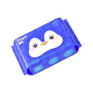 
Deyou Wet Toilet Paper Women's Private Parts Wet Toilet Wipes Men's Pregnant Women's Special Toilet Wet Wipes 20 Small Packs Portable Pack