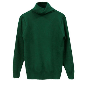 
2026 New Women's Sweater Women's Pullover Slim High Collar Solid Color Simple Versatile Short Long Sleeve Sweater Top