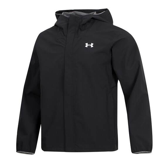 Under Armor jacket men's hooded black warm summer genuine assault top windproof sports casual woven jacket