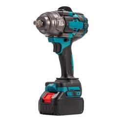 Makita 600N auto repair special electric wrench large torque heavy duty 1000N rechargeable impact plate hand wind cannon