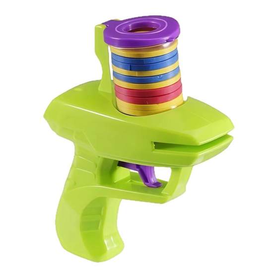 
Children's soft bullet gun toy carrot gun Frisbee saucer continuous ejection pistol soft bullet toy gun boy and girl smart