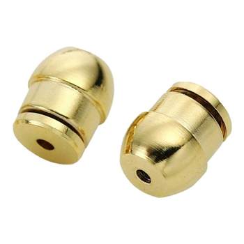 
The fine ear needle that cannot be pulled off is blocked and the ear studs are plugged