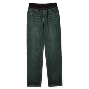 
Outlet counter brand genuine AE winter clothing new style American retro denim trousers windproof down pants for women