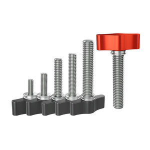 
T-shaped handle screw 304 stainless steel one-line colored hand screw 1/4M5M6 aluminum alloy knob camera accessories