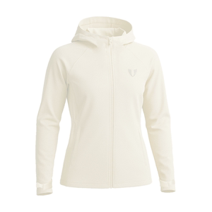 
Vest line fitness sports jacket soft shell plus velvet hooded top outdoor running waterproof sportswear autumn and winter women's style