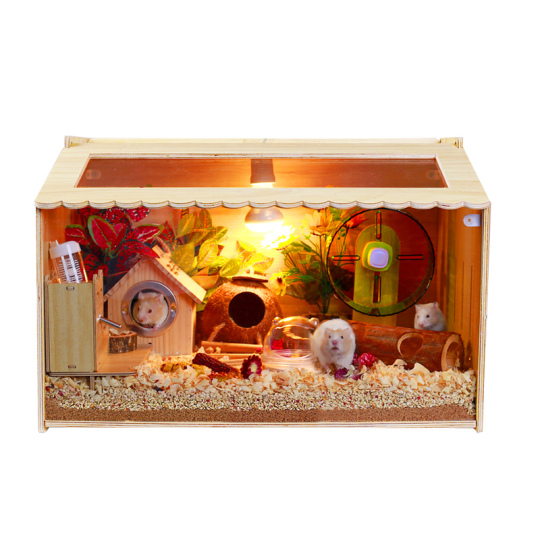 ハムスターケージ-豪華別荘, ハムスター別荘 超豪華大空間 大型ペット