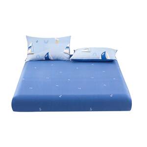 
Mercury Home Textiles Antibacterial Children's Fitted Sheet Single Piece Maternal and Infant Category A Cotton Cartoon Mattress Protector Bedding