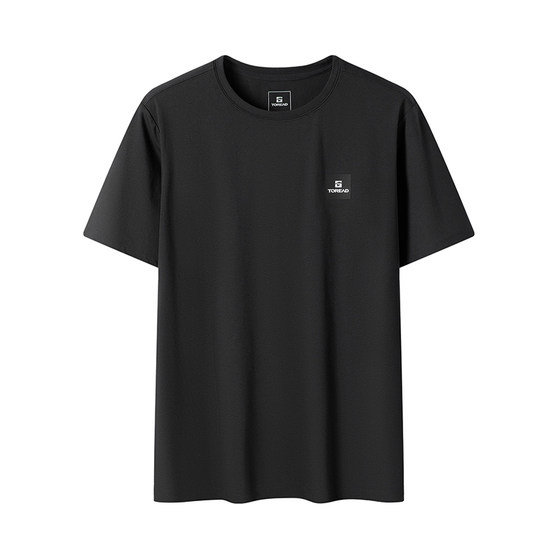 
Pathfinder short-sleeved men's 26 spring and summer outdoor elastic skin-friendly breathable quick-drying round neck T-shirt casual sports top